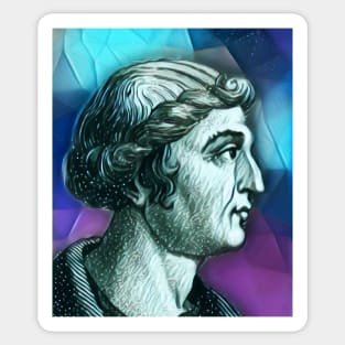 Cassius Dio Portrait | Cassius Dio Artwork 6 Sticker